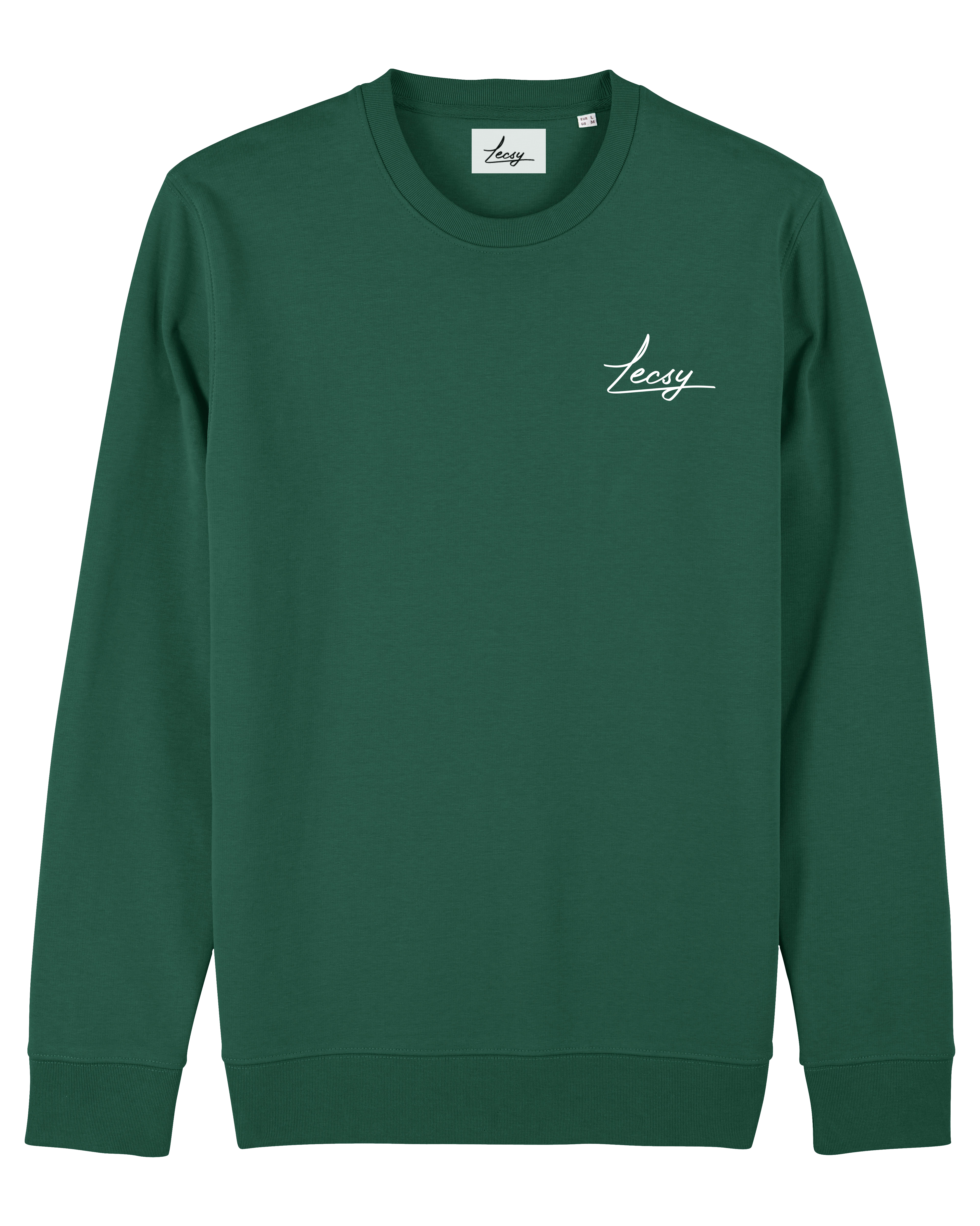 Sweatshirt Signature Vert Bouteille