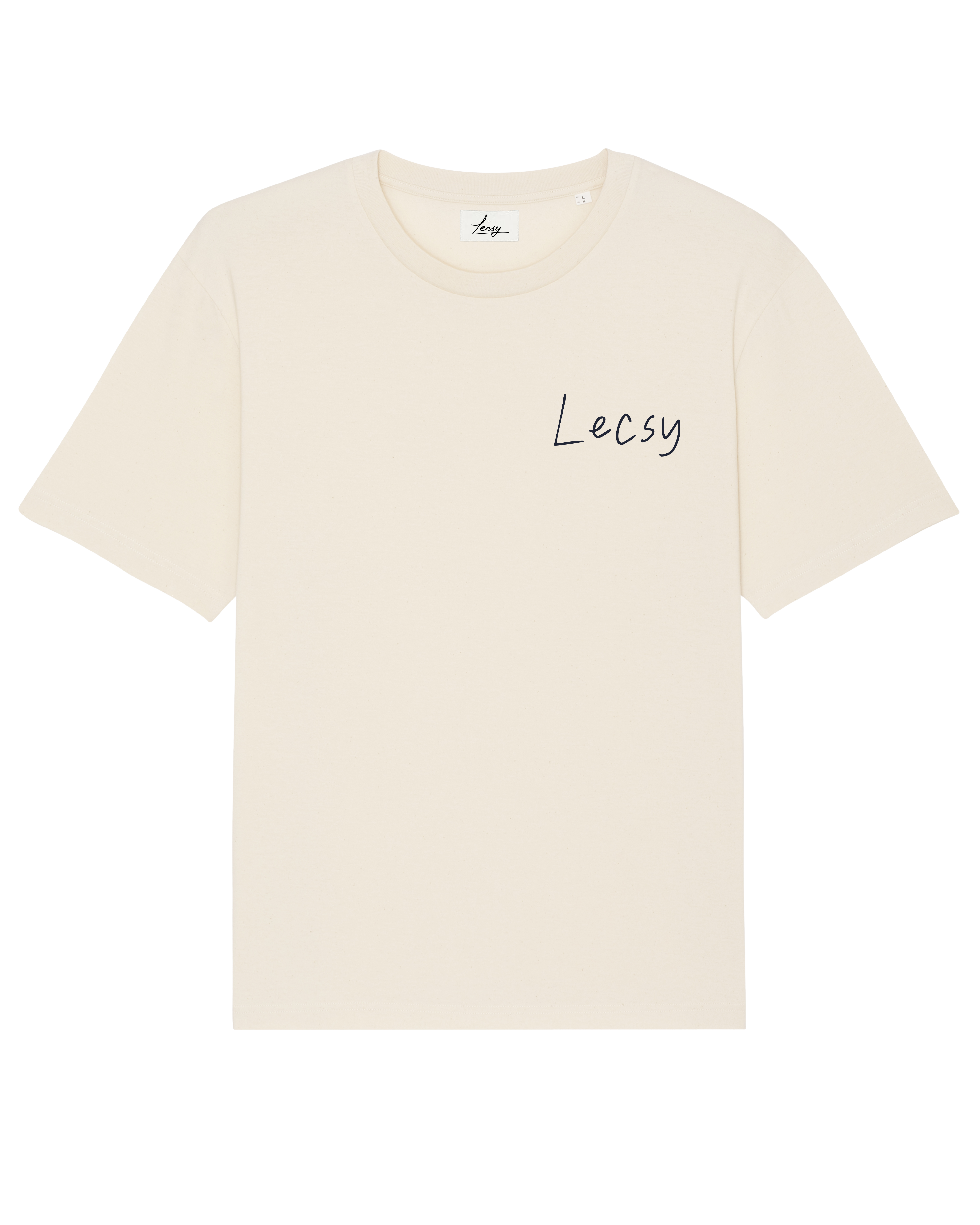 T-shirt Unisex The Cloud Natural Raw T-shirt Lecsy 