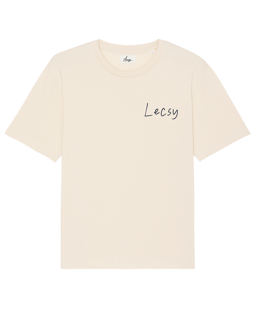 T-shirt Unisex The Cloud Natural Raw T-shirt Lecsy 